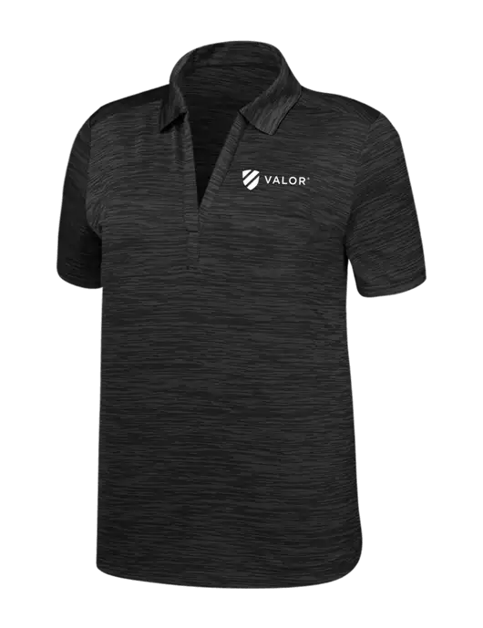 Callaway Womens Black Broken Stripe w/Valor Logo