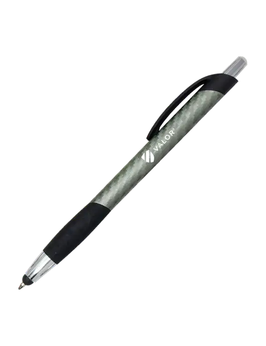 Sunray Gunmetal Stylus Pen w/Valor Logo