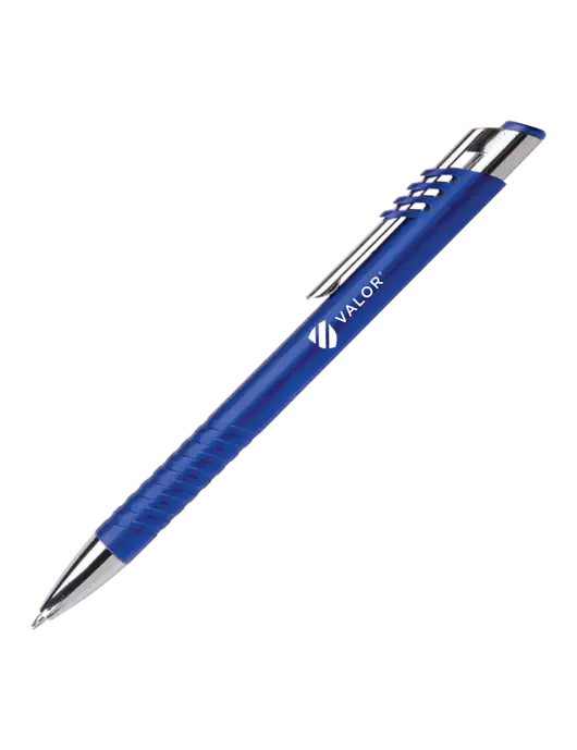Schirhart Blue Pen - Black Ink w/Valor Logo