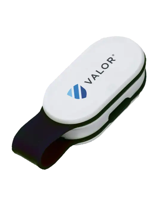 Magna Clip Black Personal Safety Light w/Valor Logo