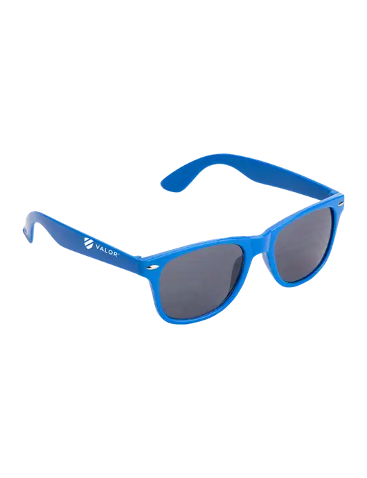 Daytona Blue Sunglasses w/Valor Logo