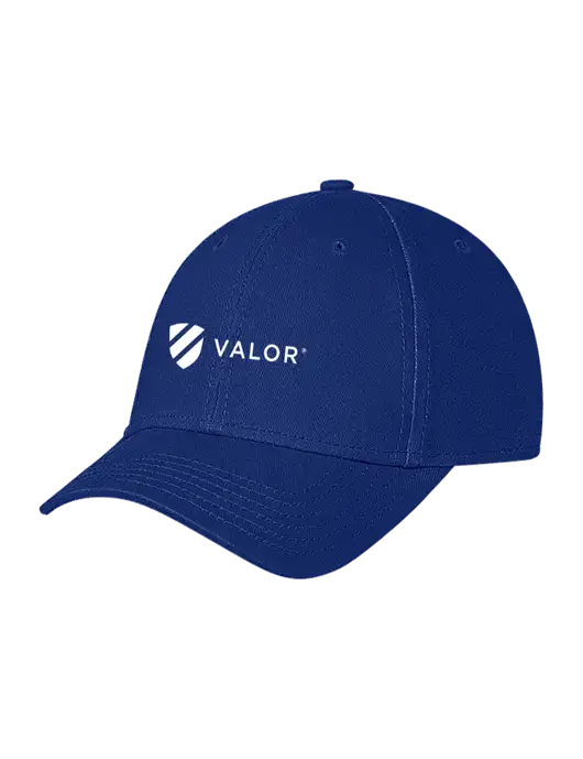 Royal Structured Soft Snap Closure Hook & Loop Cap w/Valor Logo