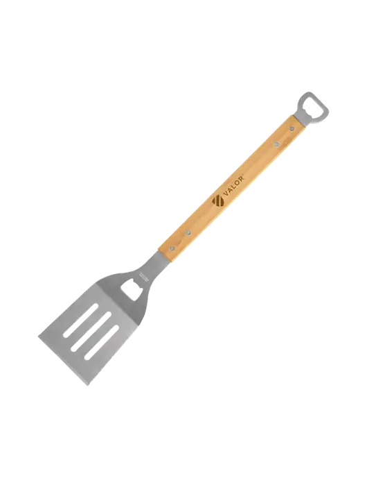 Bamboo BBQ Spatula w/Valor Logo
