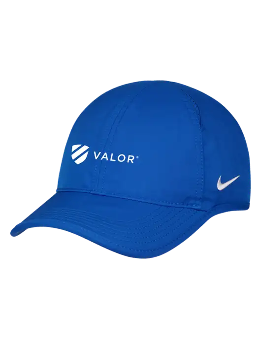 Nike Royal Featherlight Cap w/Valor Logo