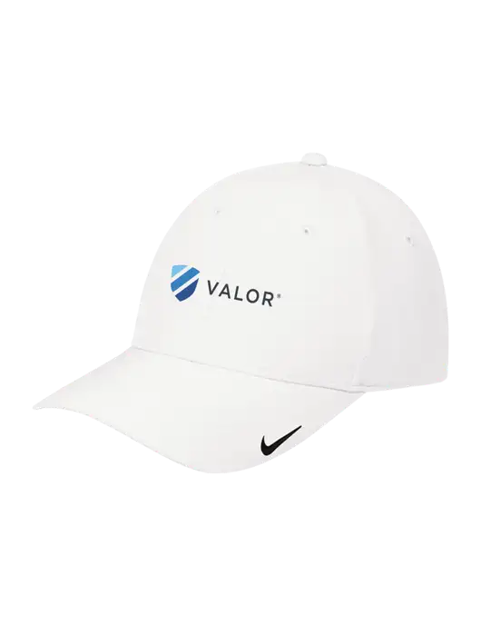 Nike White Dri-FIT Legacy Cap w/Valor Logo