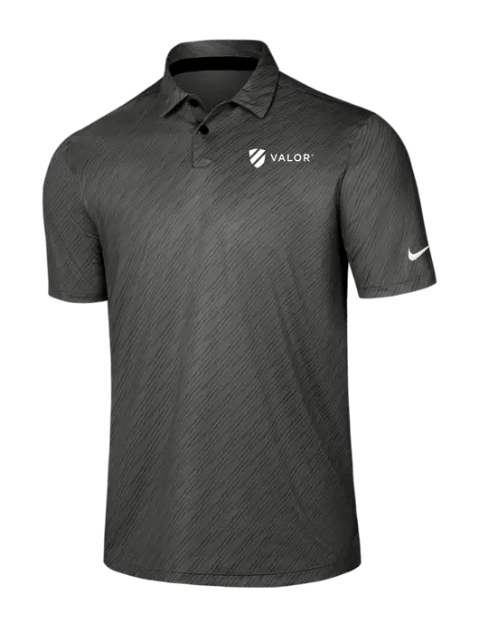 Nike Dark Grey Vapor Dash Polo w/Valor Logo