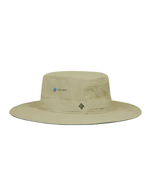 Columbia Tan Bora Bora Booney  Hat w/Valor Logo