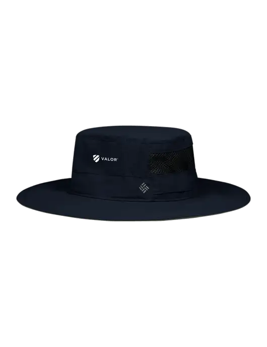 Columbia Navy Bora Bora Booney  Hat w/Valor Logo