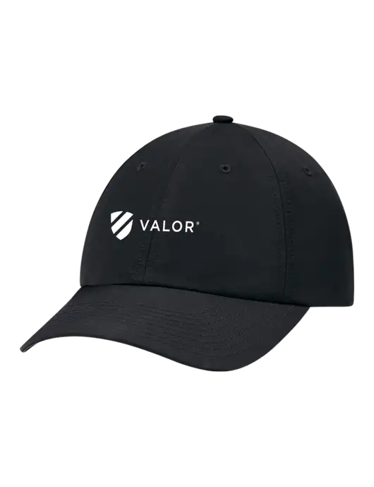 Richardson Relaxed Performance Lite Black Cap w/Valor Logo