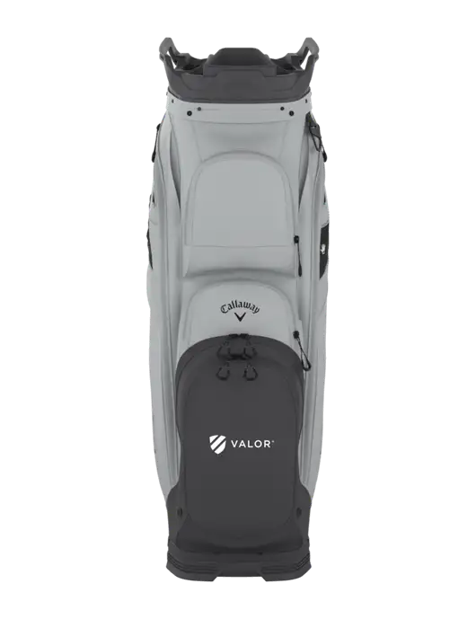 Callaway Org 14 Light Grey Cart Golf Bag  w/Valor Logo