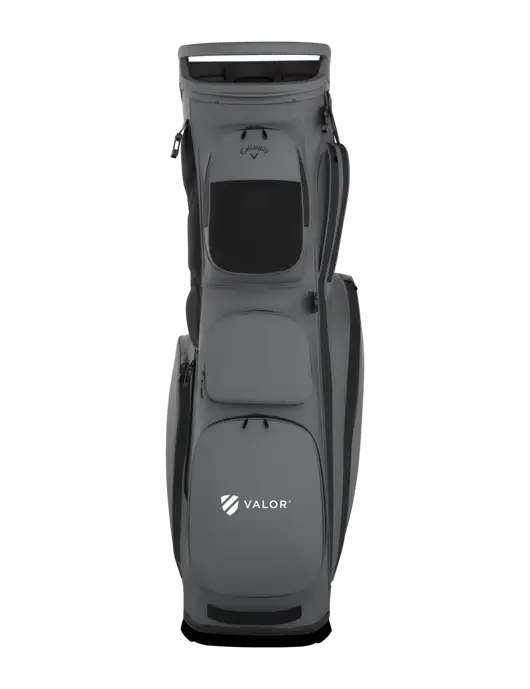 Callaway Fairway 14 Dark Grey Stand Golf Bag w/Valor Logo
